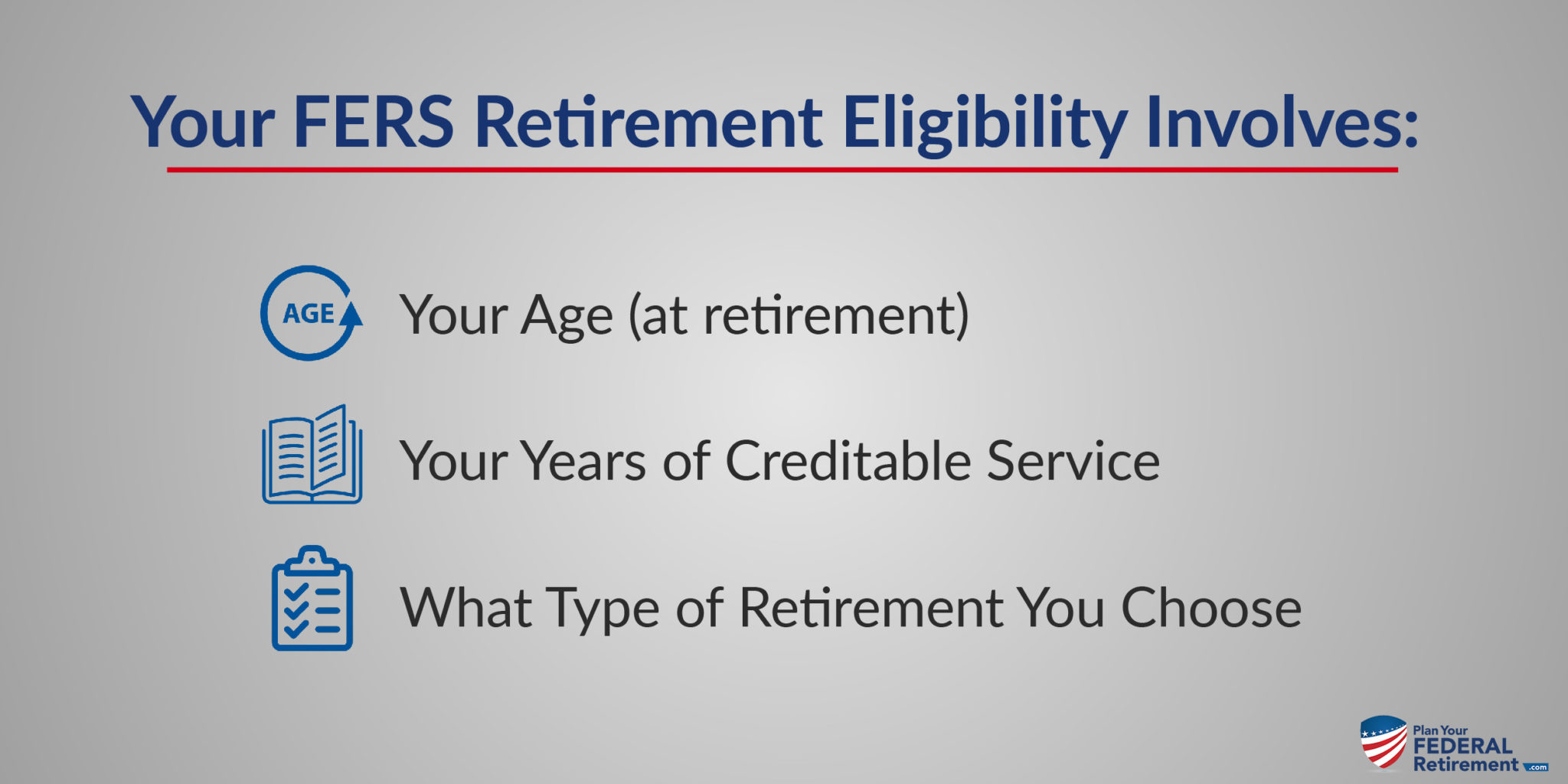FERS Retirement Eligibility Plan Your Federal Retirement with a CFP®
